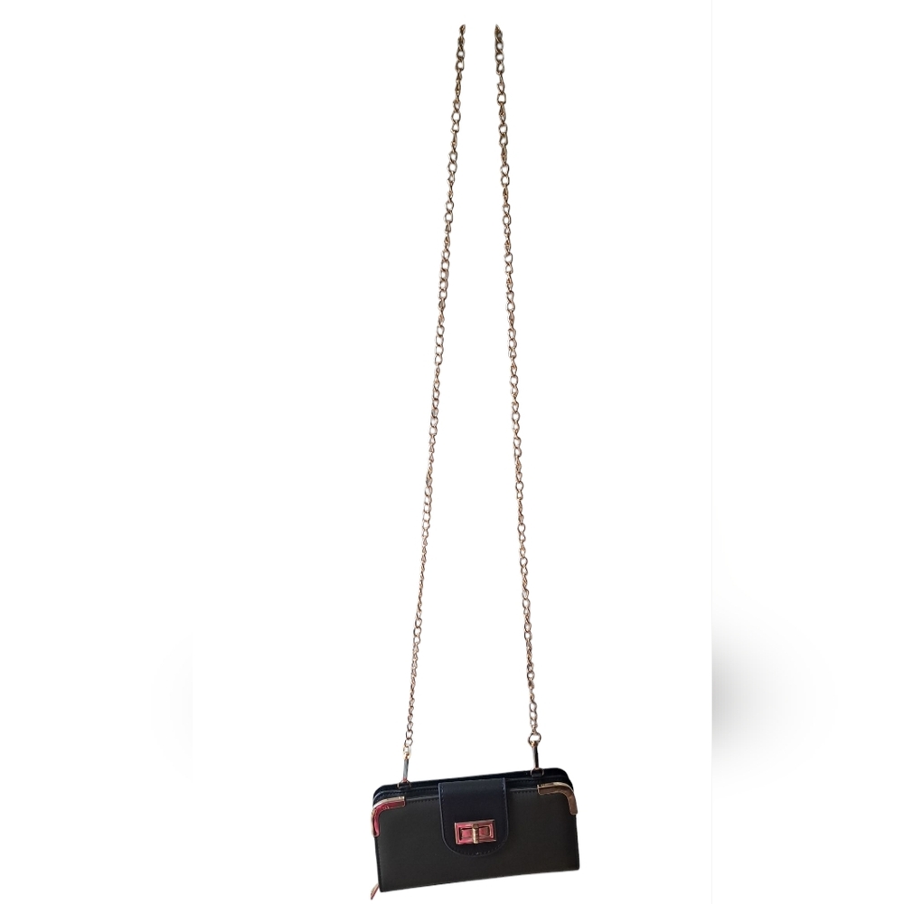 Elegant Olive and Black Women's Crossbody - Picture 2 of 5